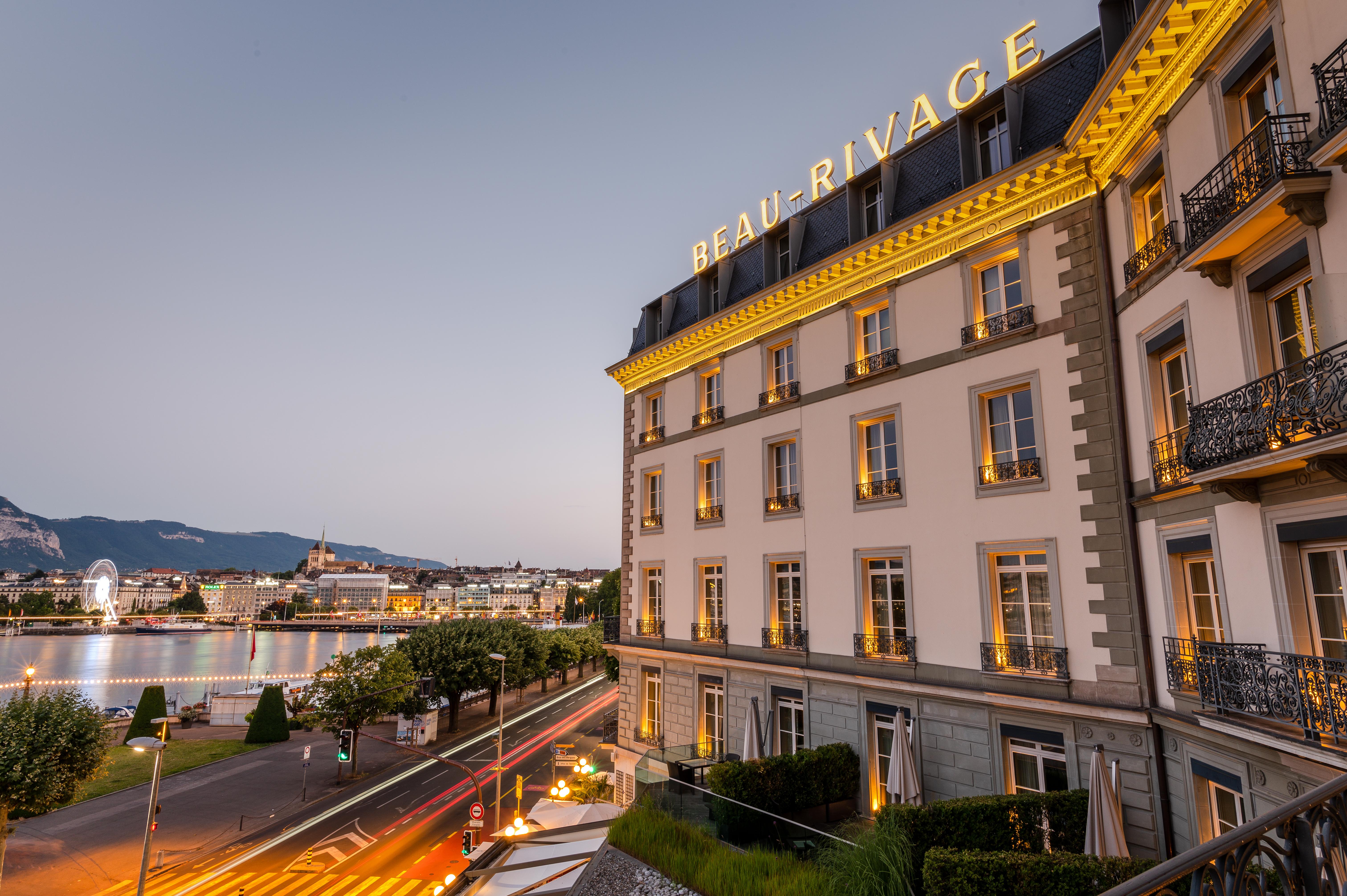 Beau-Rivage Geneve Hotell Eksteriør bilde