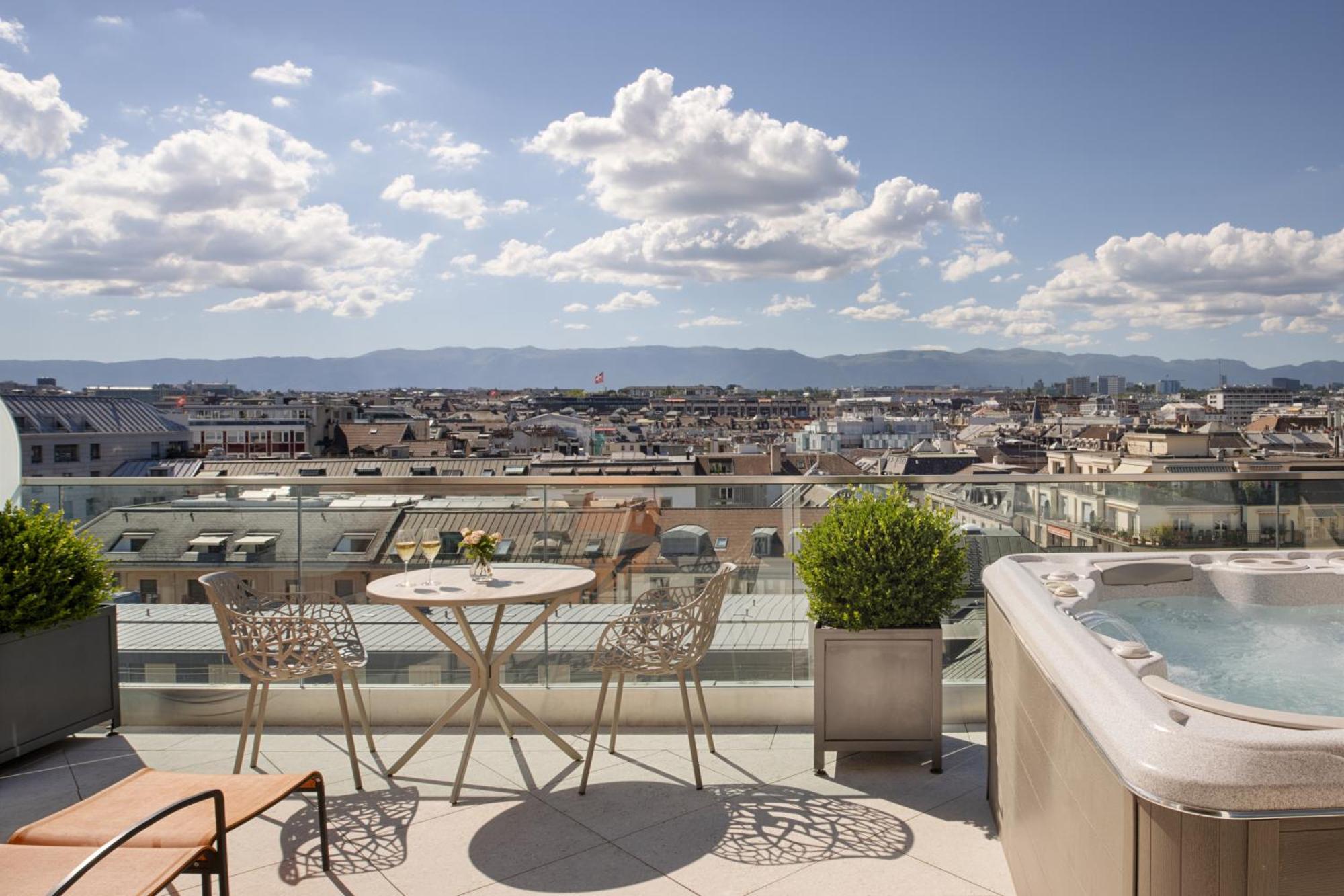 Beau-Rivage Geneve Hotell Eksteriør bilde